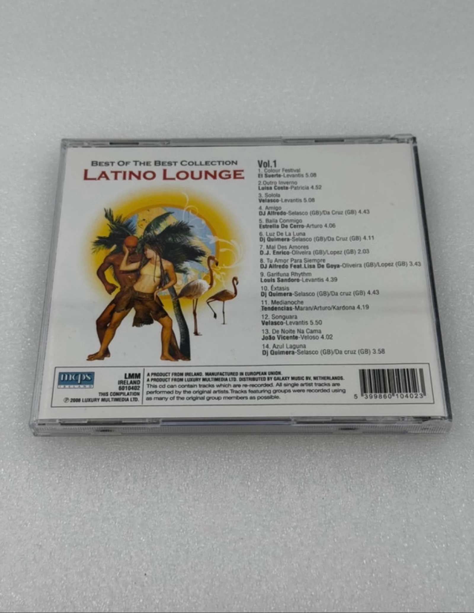Latino Lounge Vol.1 - Melhor das Melhores Coleções CD – photo 2